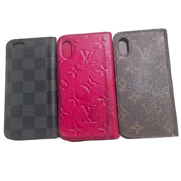 Louis Vuitton Other - 🔥 LOUIS VUITTON IPHONE CASE LOT 🔥 (Retail $995+ Value!) – NEW + PRE-OWNE…
